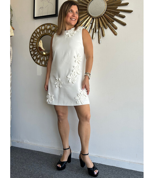 Flower Mini Dress