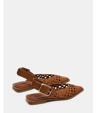 Steve Madden Shay Woven Cognac