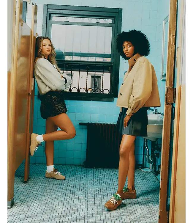 Aziel Camel Suede Sneakers