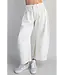 Bone Wash Barrel Leg Pants
