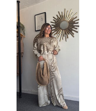 Boho Wide Leg Set