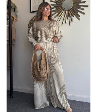 Boho Wide Leg Set