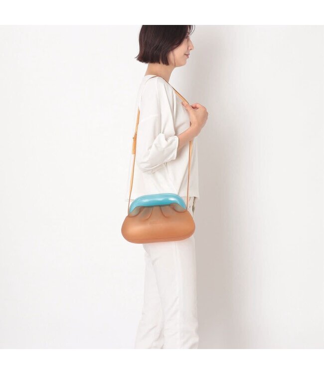 Melissa Glass Bag Orange/Blue