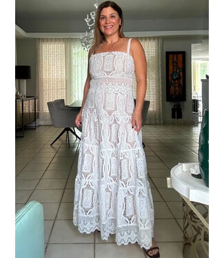 White Crochet Lace Set