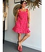 Floral Strap Mini Dress