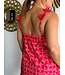 Floral Strap Mini Dress