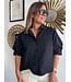 Black Boxy Cropped Jacket