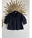 Black Boxy Cropped Jacket