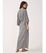 Blue Escama Cut Out Knot Maxi Dress