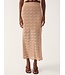 Dress To Beige Summer Tricot Waves Maxi Skirt
