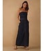 3 in 1 Denim Maxi Dress