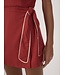 Contrast Wrap Front Romper