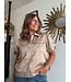 Puff Sleeve Cropped Utility Jacket