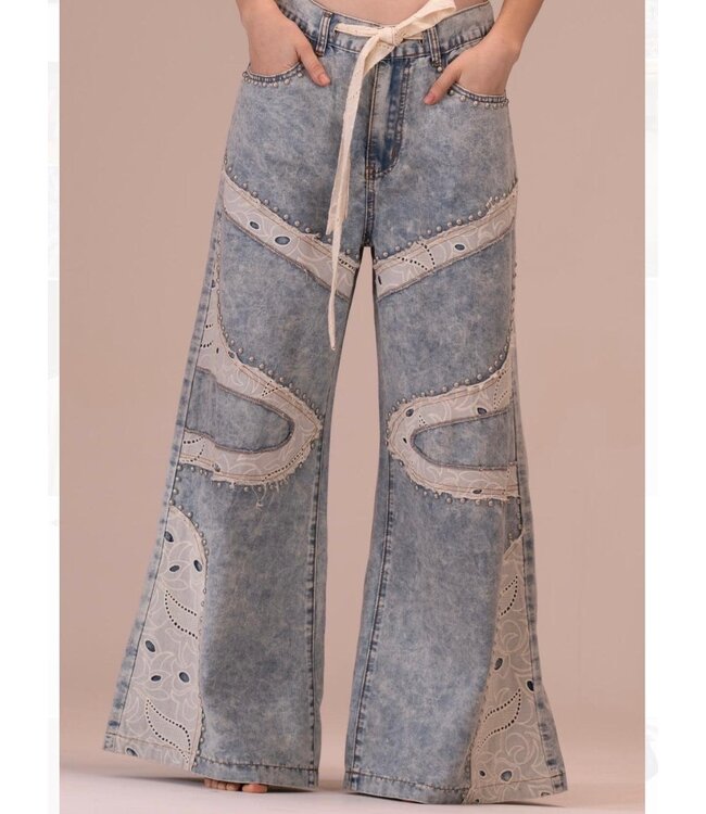 Denim Multi Wide Leg