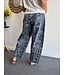 Paisley Print Washed Pant