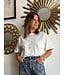 Short Sleeve Linen Knitted Top