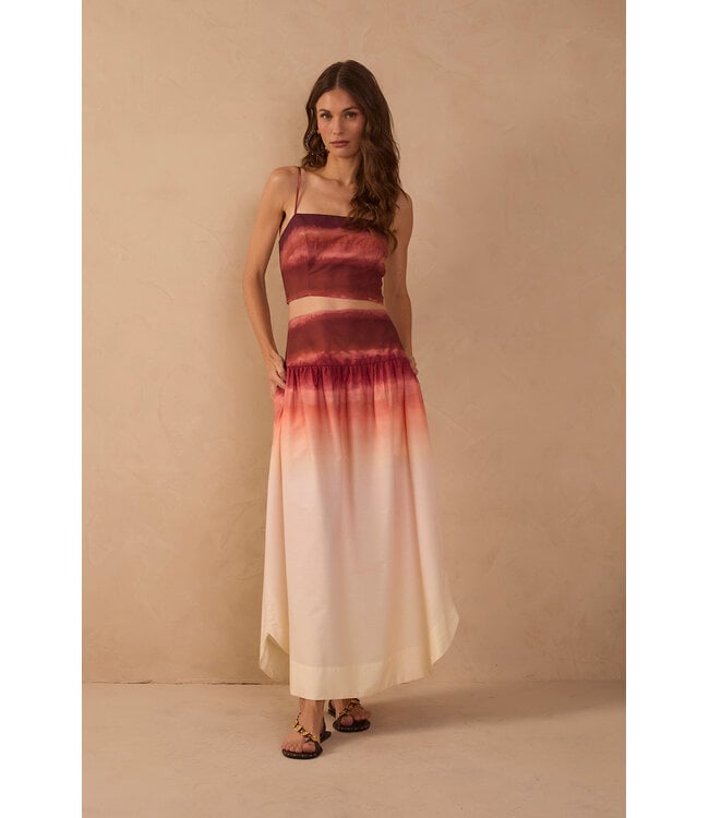 Nascente Crop Top & Maxi Skirt Set