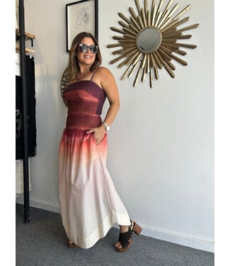 Dress To Nascente Crop Top & Maxi Skirt Set