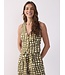 Trama Unique Buttons Sleeveless Linen Vest