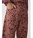 Brown Felina Printed Straight Pants