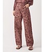 Brown Felina Printed Straight Pants