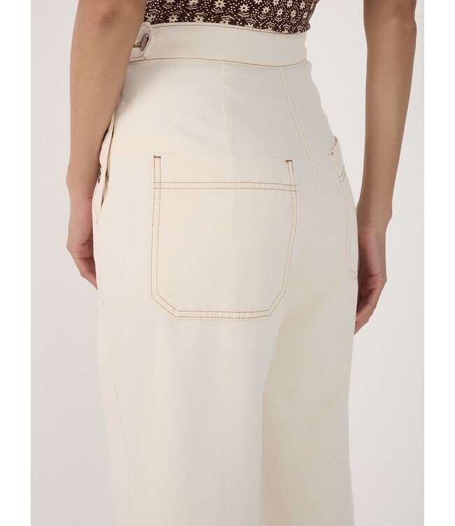 Twill Button Pant