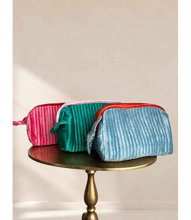 Velvet Travel Pouch