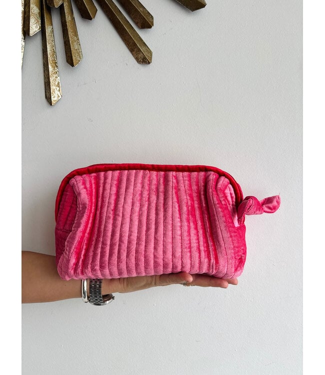 Velvet Travel Pouch