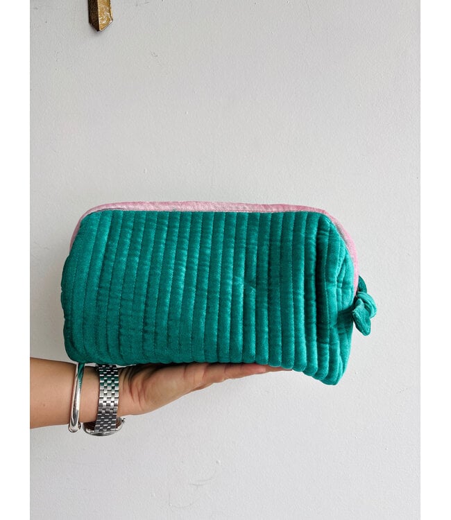 Velvet Travel Pouch