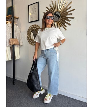 Slouchy Crop Barrel Jeans