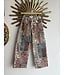 High Rise Ankle Wide Leg Pants