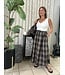 Plaid A Line Skirt