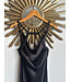 Satin Black Dress  Open Back