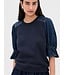 Denim Puff Sleeve Shirt