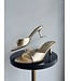 Minimalist Gold Slide Mule Heels