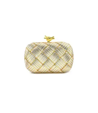 Gold & Silver Clutch