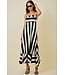 Strapless Stripe Dress