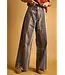 Multicolor Panel Pants