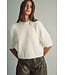 Fluffy Cropped  Faux Sweater