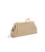 Chrissy Nude Vegan Leather Crossbody Bag