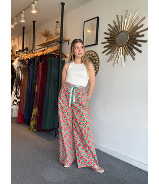Christmas Printed Cotton PJ Pants
