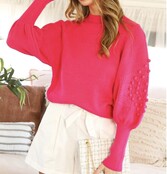 Fancy Fuchsia Sweater