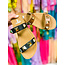 The Uptown Peach Studded Sandals