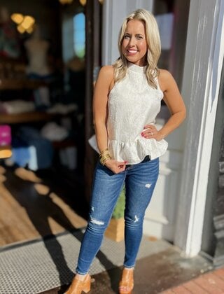 The Classy Ruffle Top