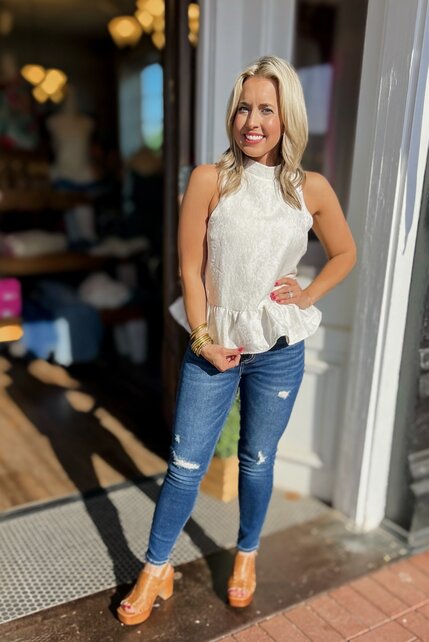 The Classy Ruffle Top