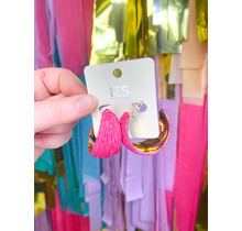 30mm Raffia Hoops