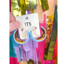 30mm Raffia Hoops