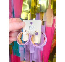 30mm Raffia Hoops
