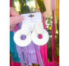 Door knocker earrings