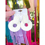 The Uptown Peach Door knocker earrings